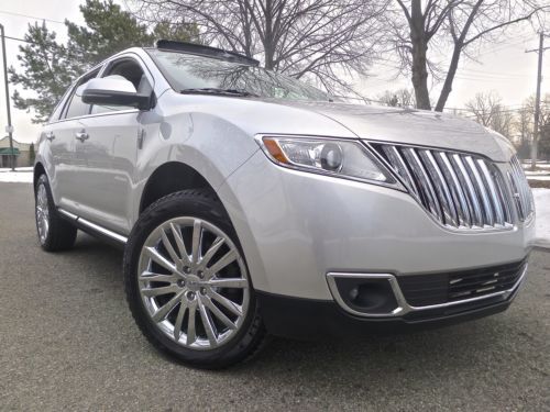 2012 lincoln mkx/ navigation/ vista sunroof/ bliss/ heated &amp; cooling/ low miles