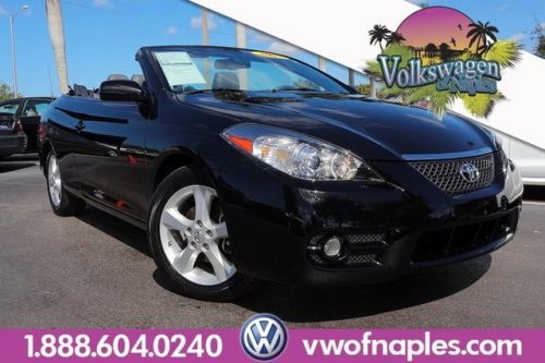 07 solara sle convertible, leather, power top, free shipping! mint!