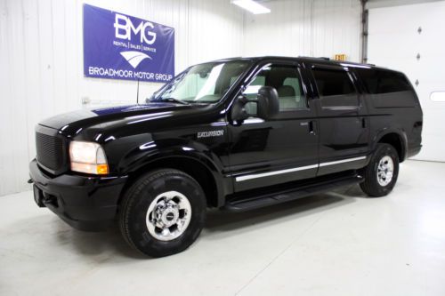 2003 ford excursion v10 0 accidents 6.8l limited heated leather seats towing