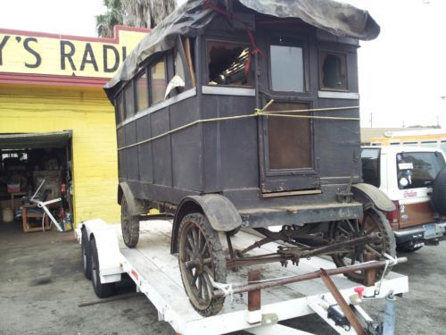 Model t ford camp trailer