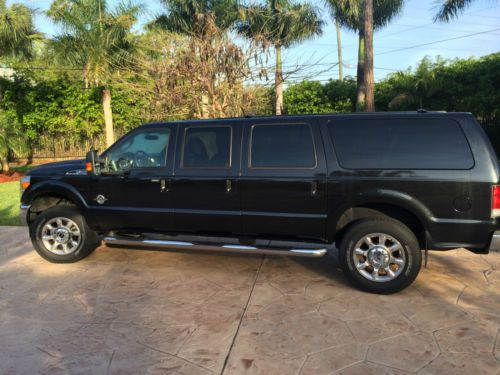 2011 ford f350 custom six door diesel excursion