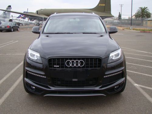 2011 audi q7 prestige quattro 3.0l supercharged, 31k mi, nav, panorama, 23&#034; rims