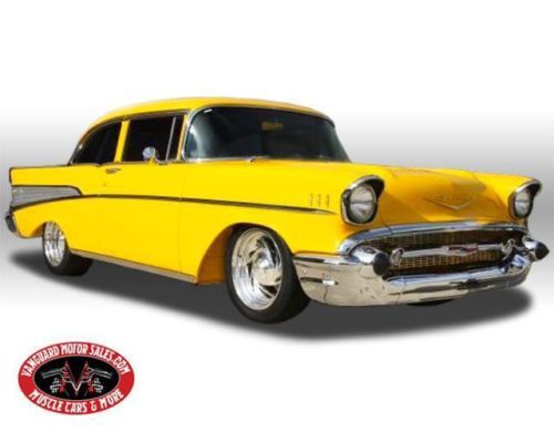 57 chevy bel air gorgeous frame off restored show car