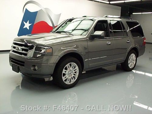 2012 ford expedition ltd sunroof nav rear cam 20&#039;s 16k texas direct auto