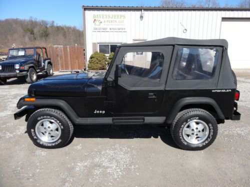 1994 jeep wrangler yj barn find low miles clean title 4x4 original rust free