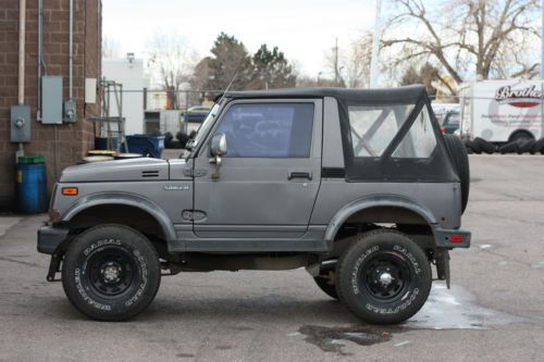 Sell used 1986 Suzuki Samurai JX Sport Utility 2-Door 1.6L ...