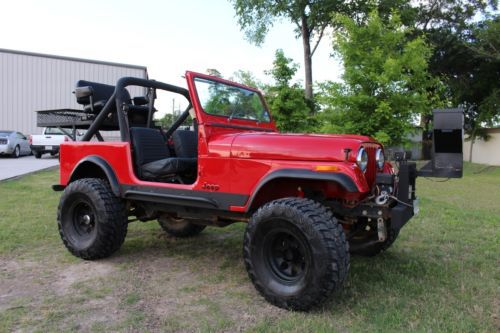 Lifted Jeep Renegade >> Sell used CJ7 JEEP! V8! DANA 44! LIFT! 35" TIRES! DEER FEEDER! WINCH! LED LIGHTING! in Houston ... Lifted Jeep Renegade >> Sell used CJ7 JEEP! V8! DANA 44! LIFT! 35" TIRES! DEER FEEDER! WINCH! LED LIGHTING! in Houston ...
