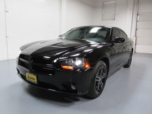 13 dodge charger rt plus awd black beats audio heated&amp;cooled leather 19 wheels