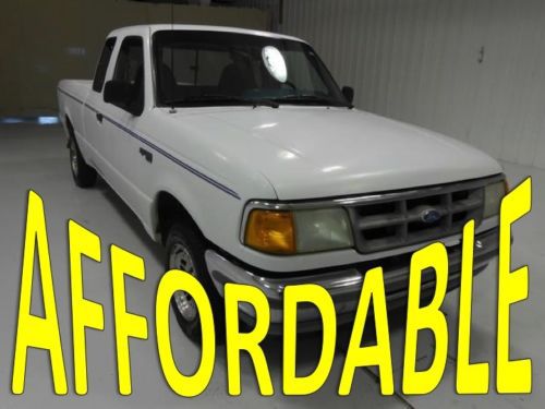 Clean history white truck 2.3l power steering abs brakes save gas