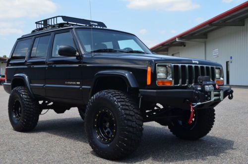 2000 jeep cherokee limited 4x4 xj fully built 4.5&#034; zone lift bfg 33&#039;s wrangler