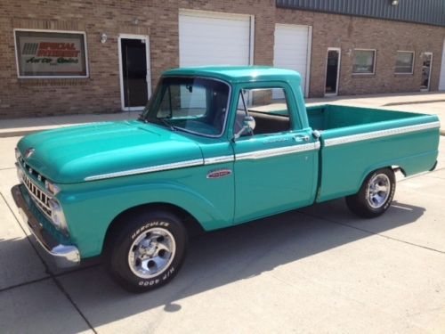 1965 ford f-100 hot rod pickup, super nice truck that is ready to cruise