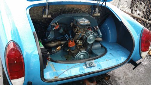 1974 excellent condition blue volkswagen karmann ghia convertible