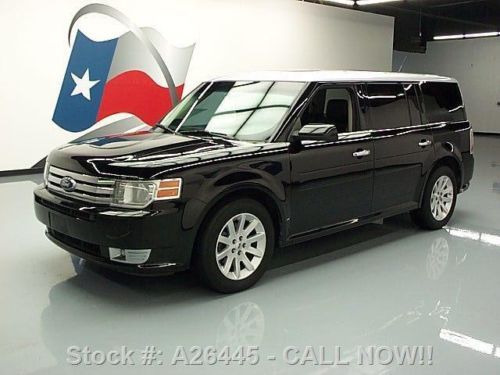 2009 ford flex sel pano roof htd leather dvd ent 83k mi texas direct auto