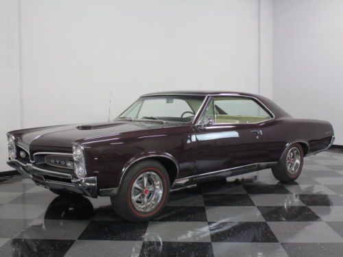 #&#039;s matching 400ci, correct color combo gto, very nicely restored, factory a/c