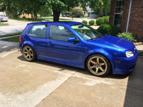 2004 volkswagen r32 deep blue pearl supercharged