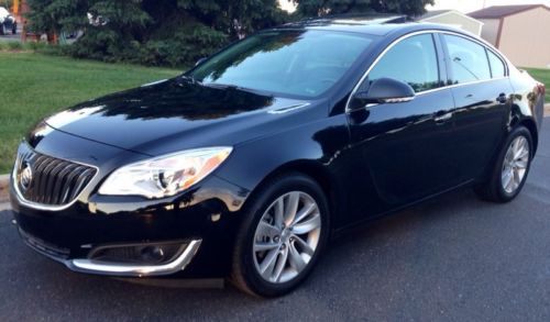 2014 buick regal black and black