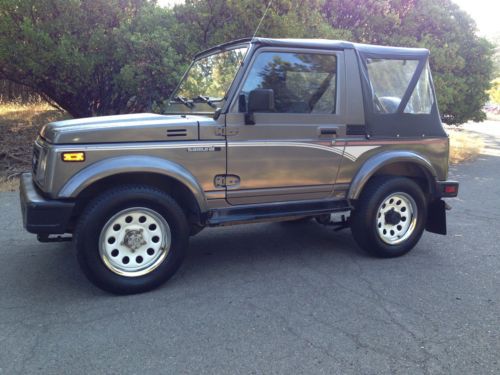 100% rust free   - - 1988 suzuki samurai jx ( rv ready ) low miles 2nd owner