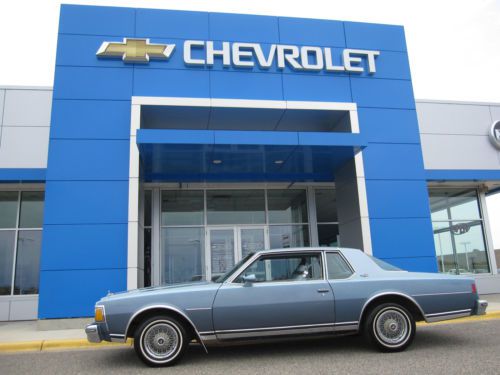 1979 chevrolet caprice coupe landau w/ fastback glass * rare car &amp; all original