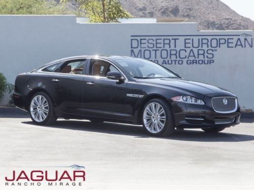 2011 jaguar xj supercharged ultimate black cpo nav bluetooth sat radio