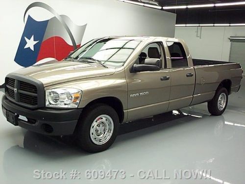 2007 dodge ram quad cab v8 long bed 6-pass bedliner 65k texas direct auto