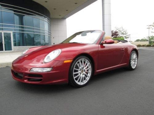 2008 porsche 911 carrera s cabriolet loaded rare color 1 owner stunning must see