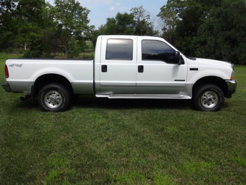 2003 ford f 250 diesel low miles 44989 crew cab fwd