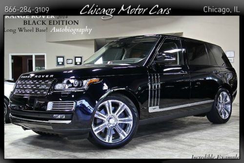 Buy New 14 Land Rover Range Rover Black Edition Autobiography Long Wheel Base Pristine In West Chicago Illinois United States For Us 249 800 00
