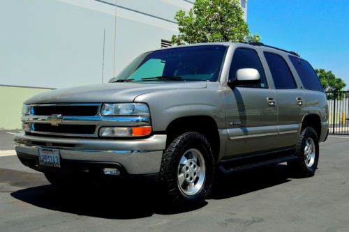 2001 chevy tahoe lt-4x4-loaded-inspected-carfax certified-serviced-no reserve