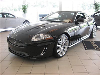 2011 jaguar xkr 175 two door coupe. one of 175 units built. black on black.