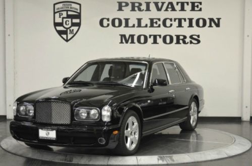 2003 bentley arnage t carfax certified low miles clean