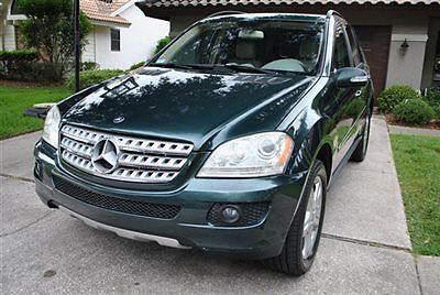 2008 mercedes ml350 awd fl suv sunroof navigation excellent cond. must see!!