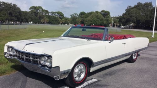 [[[1965 oldsmobile ninety-eight convertible cold factory a/c cruise control]]]