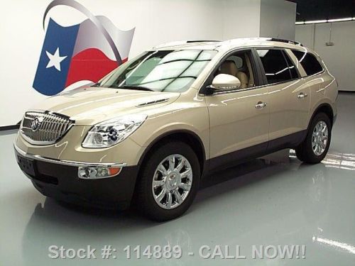 2012 buick enclave leather 7-pass nav rear cam bose 14k texas direct auto