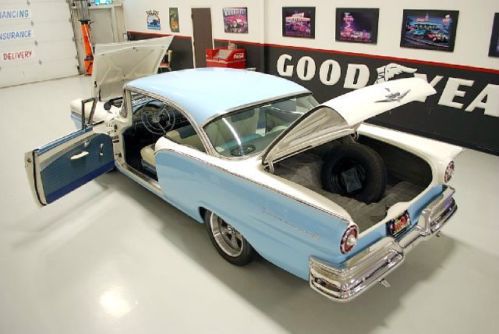 57 FORD 2 DOOR HARDTOP 302 C-4 AUTOMATIC PS PS AIR CONDITIONING COY C5 GRAY, image 3
