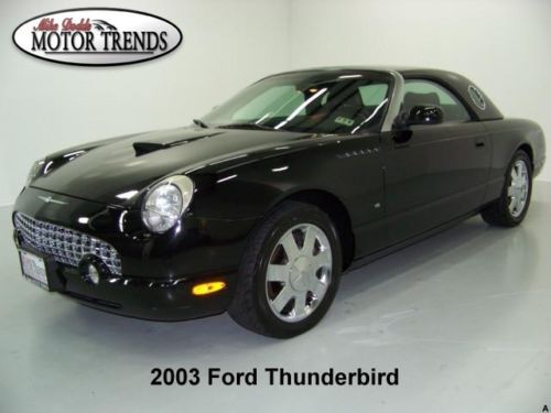 2003 ford thunderbird premium hardtop convertible leather heated seats 45k