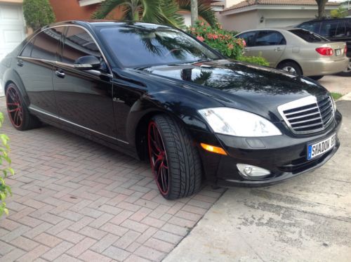 2007 mercedes-benz s550 4matic/5.5l/s63 options/amg/nightvision/keyless start go