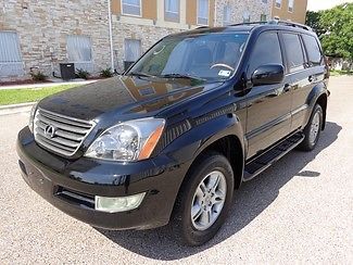 2003 gx 470 4x4 4.7l v8 auto htd leather sunroof rear dvd premium audio 109k mi