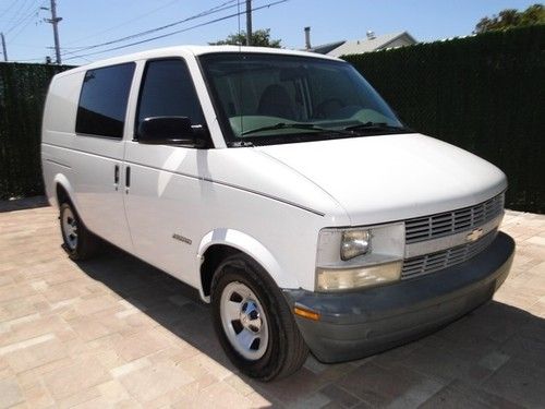 01 chevy astro cargo work van good condition drives good well maintained