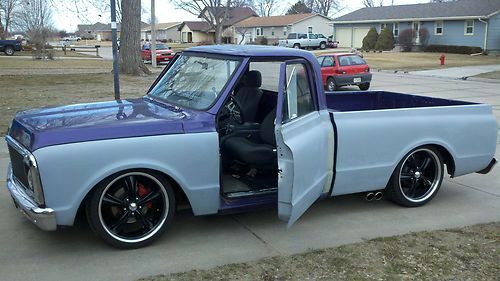 1972 custom pickup suicide doors air bags 20's resto-mod