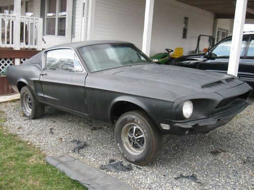 1968 gt-500 shelby fastback mustang clone project 68