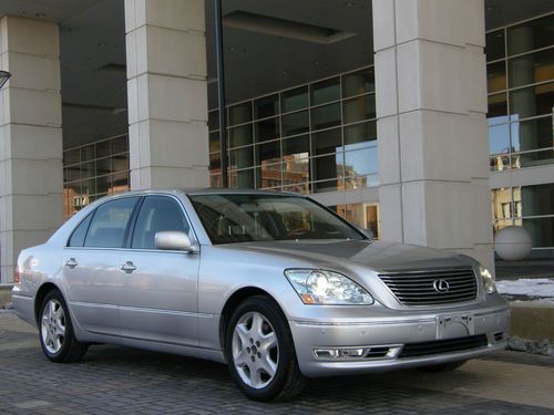 2005 lexus ls430 only 81k miles 2 owner heated cooled seats serviced detailed