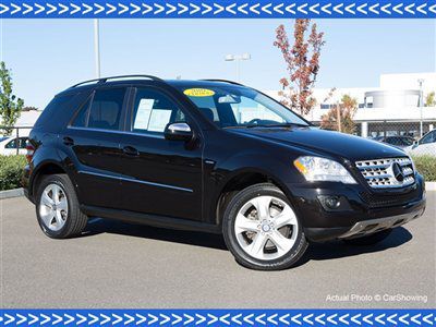 2010 ml350 bluetec: certified pre-owned at authorized mercedes dealer, diesel