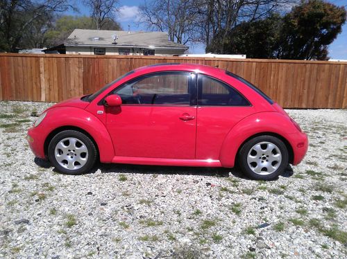 2002 red vw new beetle, manual excellent conditions!!! 36k miles