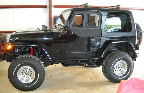 1998 jeep wrangler total off frame restoration with suspension lift