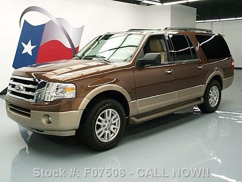 2012 ford expedition el xlt leather rear cam tow 34k mi texas direct auto