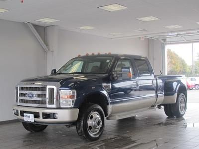 2008 ford f-350 king ranch crew cab 4x4 low miles!!