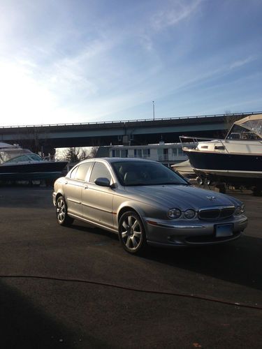 2005 jaguar x-type premium sedan 4-door 3.0l awd low reserve low miles leather