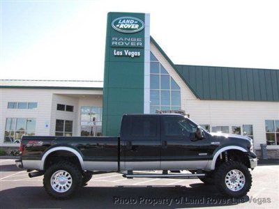 Awesome 2006 ford f-350 lariat turbo diesel crew cab at land rover las vegas