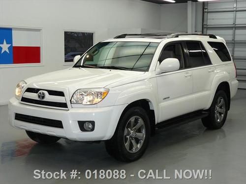 2008 toyota 4runner ltd sunroof htd leather jbl 56k mi texas direct auto