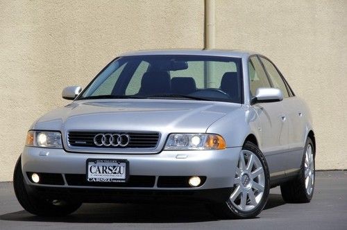 2001 audi a4 2.8 quattro 1 owner! super clean! low miles!